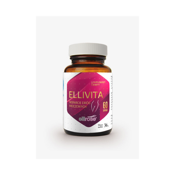 Hepatica Ellivita Hibiscus D-mannose Urinary System, 60 capsules