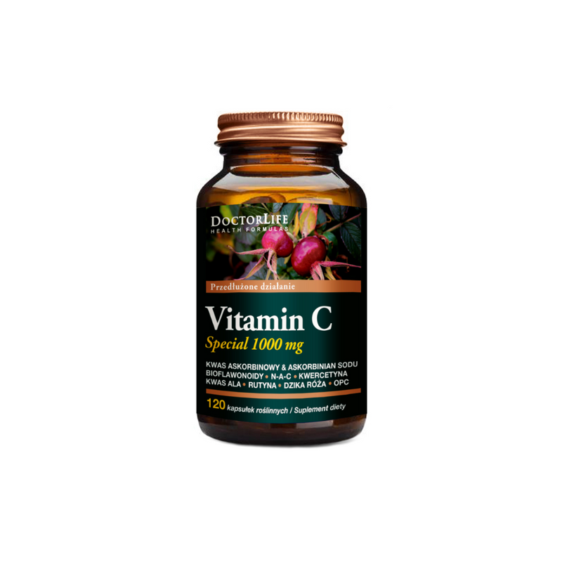 Doctor Life Vitamin C Special - Ascorbic Acid & Sodium Ascorbate 1000mg, 120 capsules