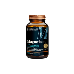 Doctor Life Magnesium Ballance - Magnesium Malate, Potassium Citrate, B6 P-5-P, 120 capsules
