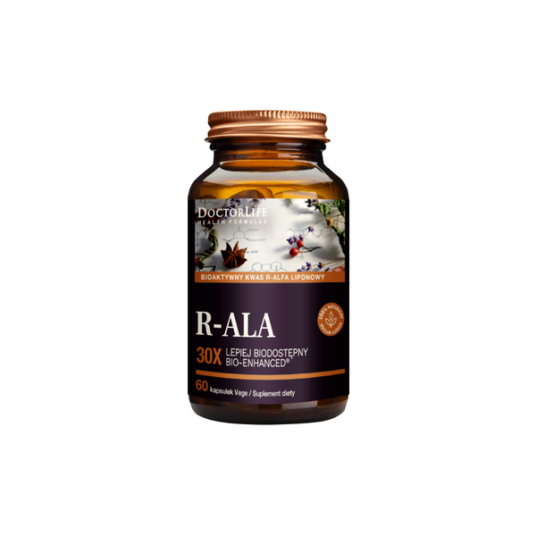 Complément Alimentaire Kenay R-ALA (Acide R-Lipoïque) Bio-Enhanced®, 60 Capsules
