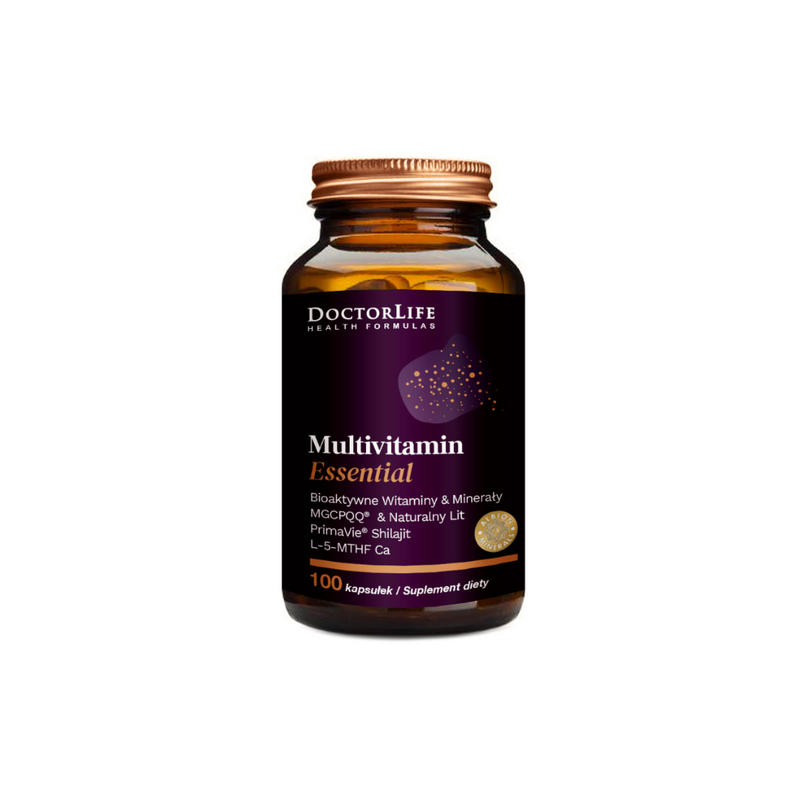 Doctor Life Multivitamin Essential Bioactive Vitamins & Minerals, 120 capsules