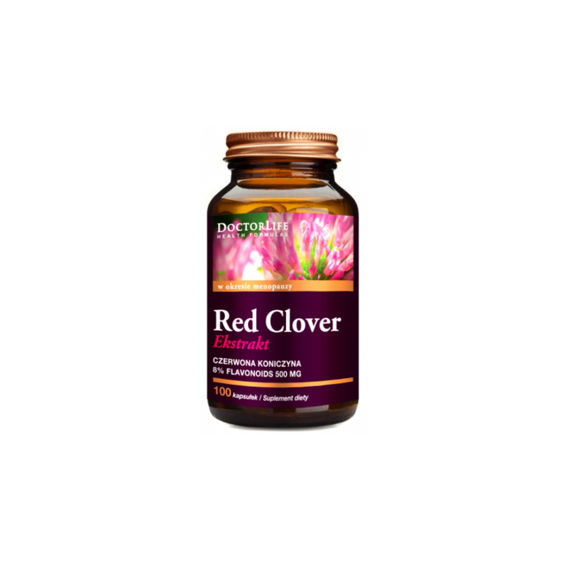 Doctor Life Red Clover extract, 100 capsules