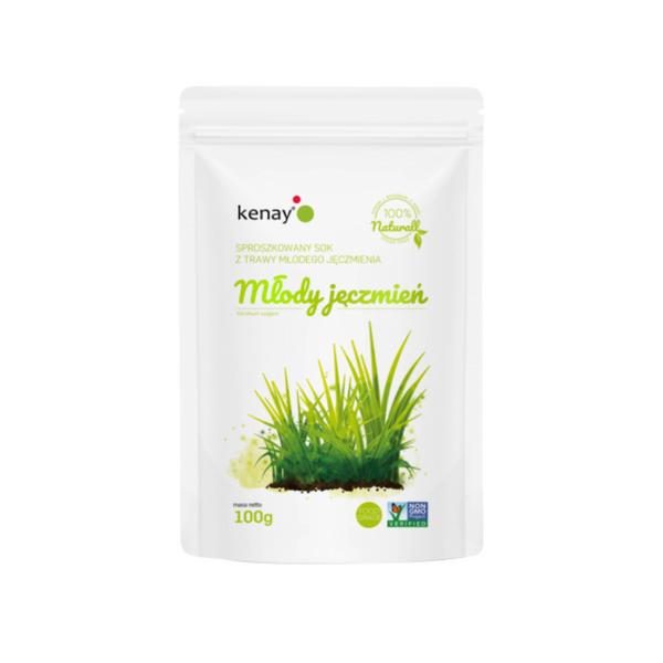 Kenay Young Barley Grass (Hordeum vulgare) BIO, 100 g