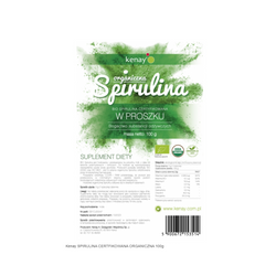 Kenay Organiczna Spirulina w proszku (100 g)