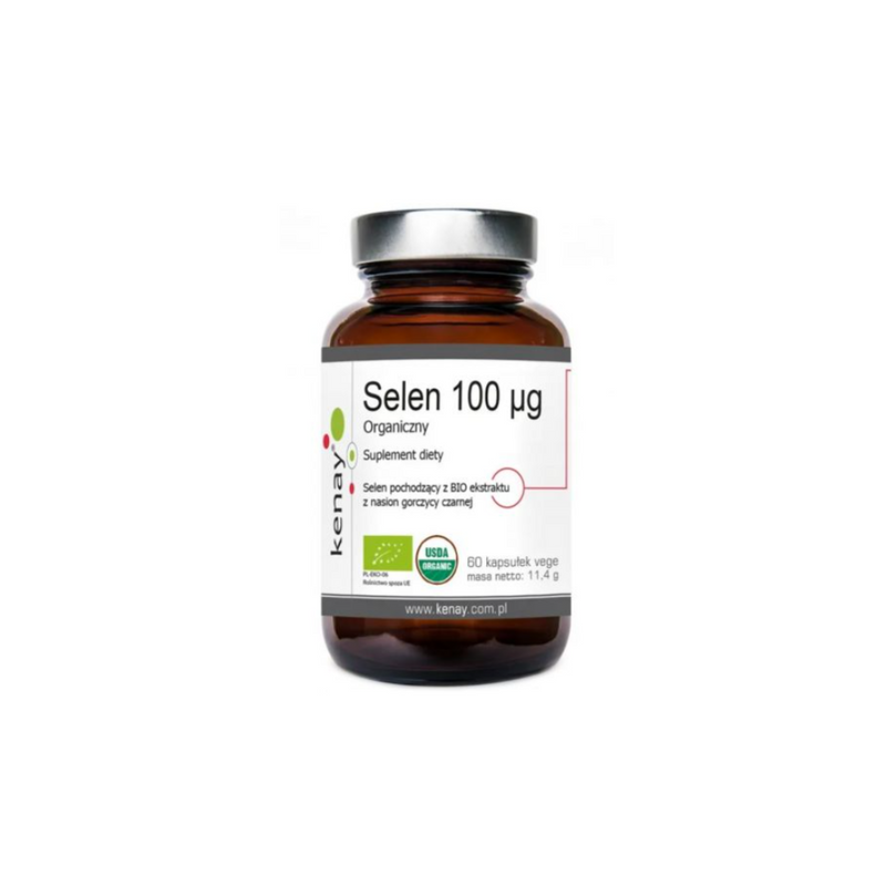 Kenay Selenium 100 mcg Organic, (60 BIO capsules)