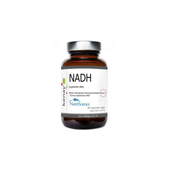 Kenay NADH Nicotinamide Adenine Dinucleotide 15 mg / 60 capsules