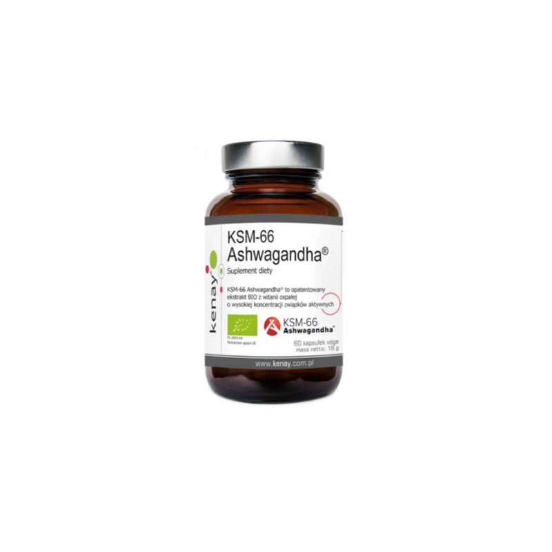 Kenay Ashwagandha KSM-66 BIO, 60 capsules