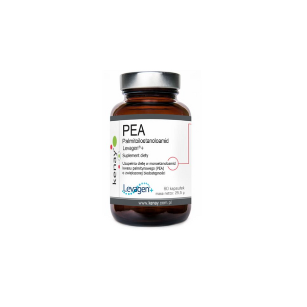 Kenay PEA Palmitoylethanolamide Levagen®+, 60 capsules