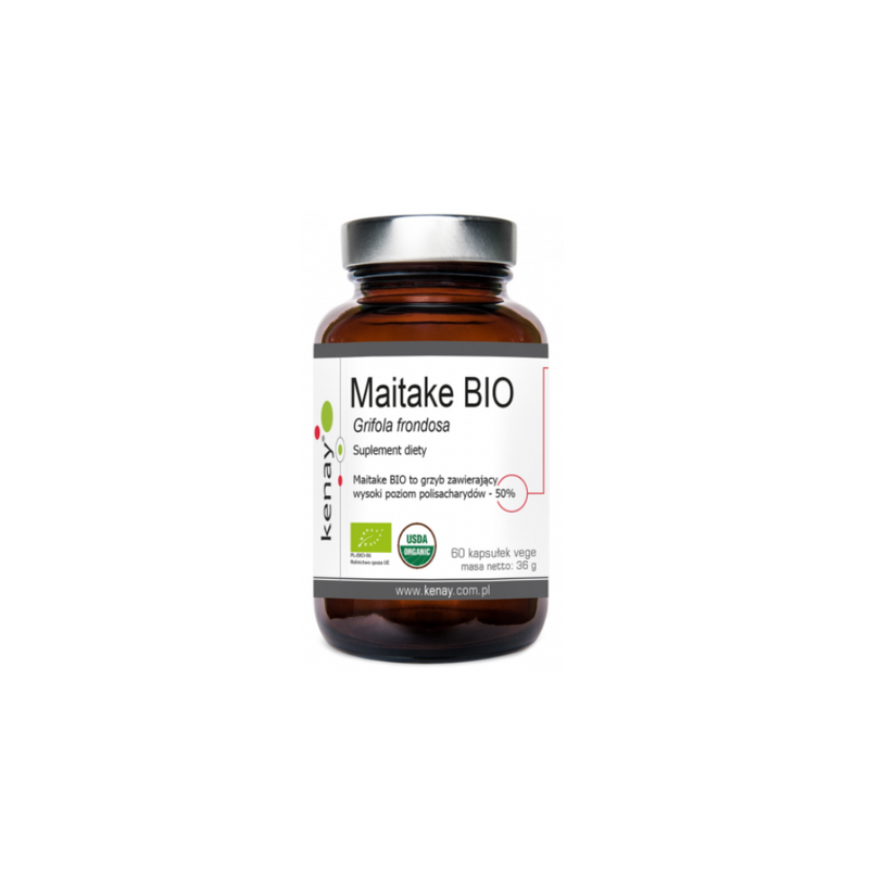 Kenay Maitake BIO Grifola Leafy, 60 capsules