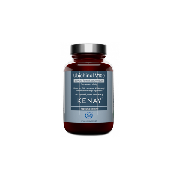 Kenay Ubiquinol V100 active form of Coenzyme Q10, 120 capsules