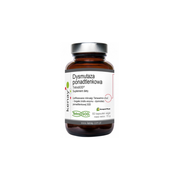Kenay Superoxide Dismutase (SOD) TetraSOD®, 60 capsules