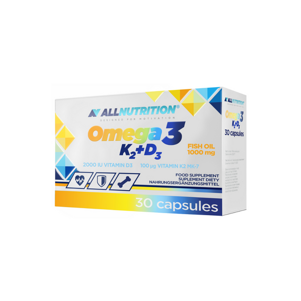 Allnutrition OMEGA 3 K2 + D3, 30 capsules