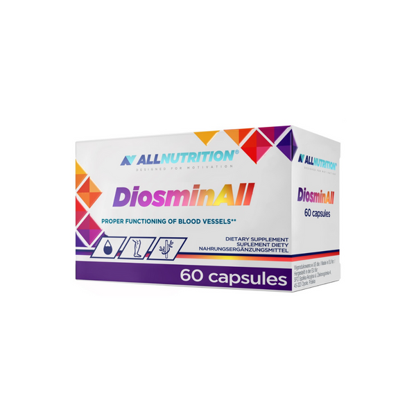 Allnutrition DiosminAll proper functioning of blood vessels, 60 capsules