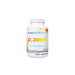 Allnutrition Vitamin D3 2000 IU, 200 capsules