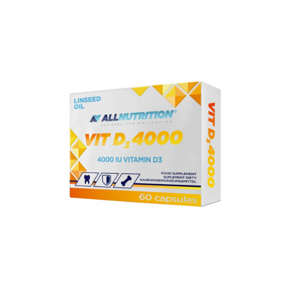 Allnutrition VIT D3 4000 Vitamin D3 4000 IU / 60 capsules