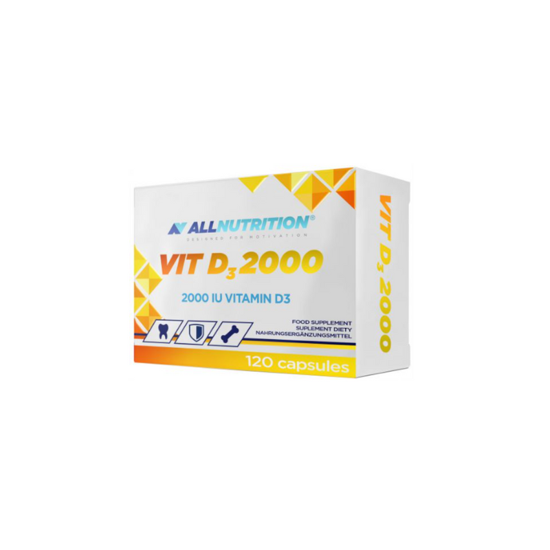 Allnutrition VIT D3 2000, 120 capsules