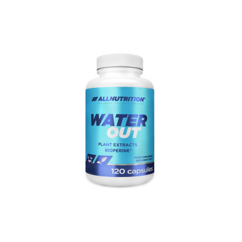 Allnutrition WATER OUT Plant Extract Bioperine, 120 capsules