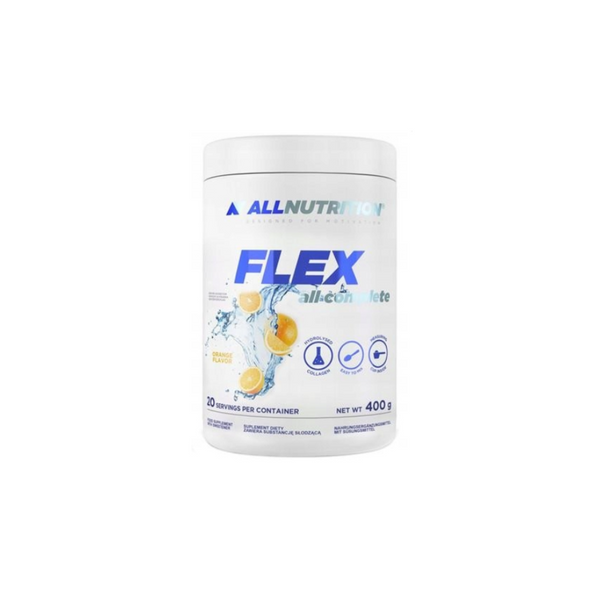 Allnutrition FLEX all complete Orange flavour, 400 grams / 20 servings