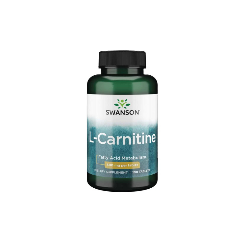 Swanson L-carnitine, Fatty Acid Metabolism, 100 capsules