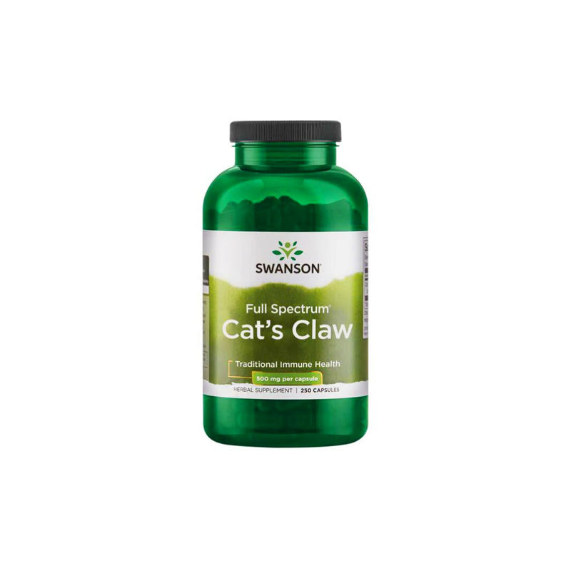 Swanson Cat's Claw, traditional immune health, 250 capsules