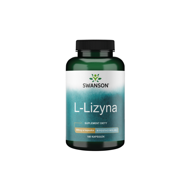 Swanson L-lysine, 100 capsules