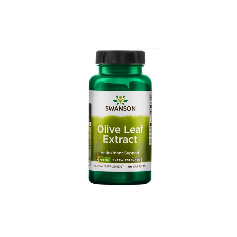 Swanson Olive Leaf extract 750mg, 60 capsules