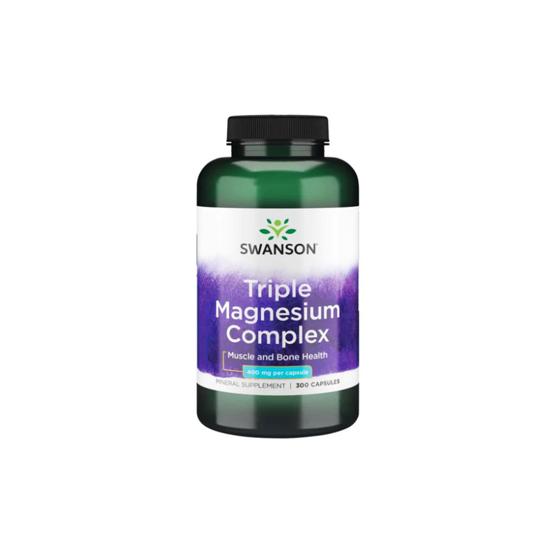 Swanson Triple Magnesium Complex, 300 capsules