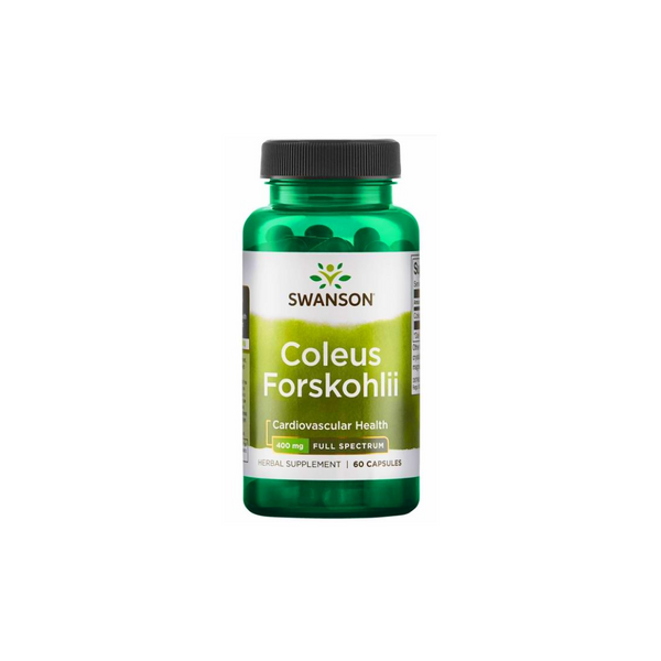 Swanson Swanson Coleus Forskohlii (Indian Nettle) 400mg - 60 capsules