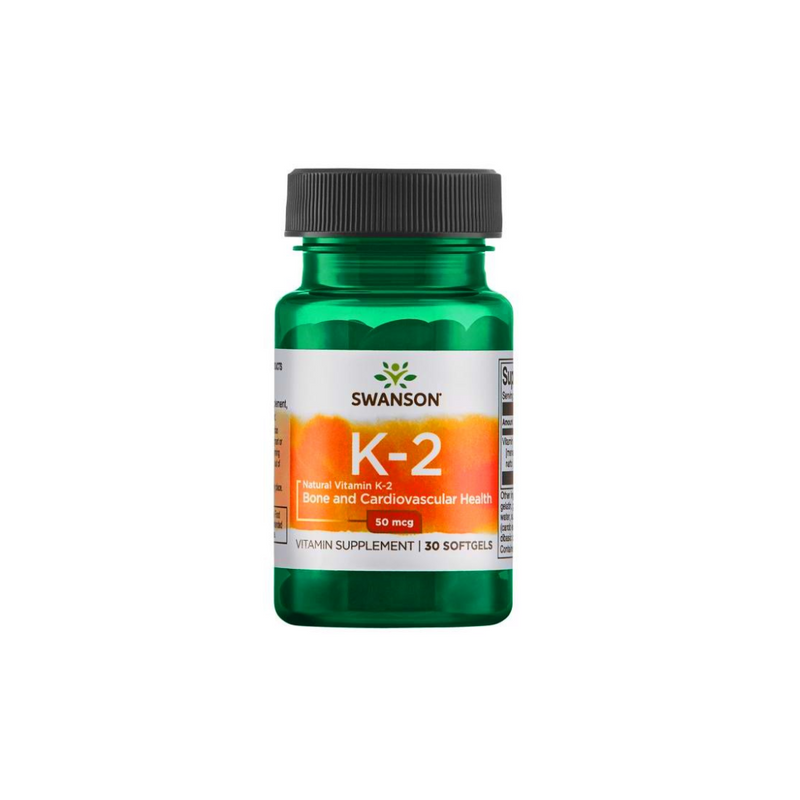 Swanson Vitamin K2 MK-7 50 mcg / 30 capsules