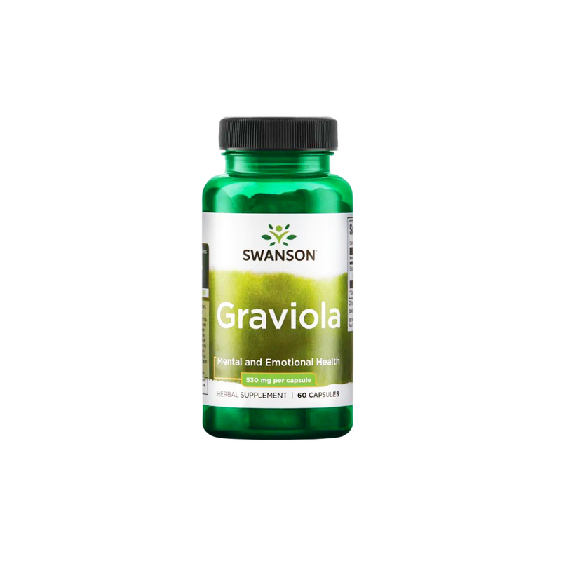 Swanson Graviola 530 mg / 60 capsules