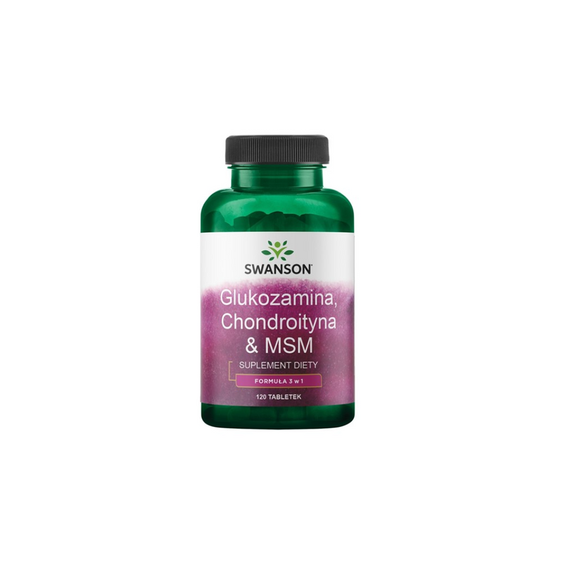 Swanson Glucosamine, Chondroitin & MSM, 120 capsules