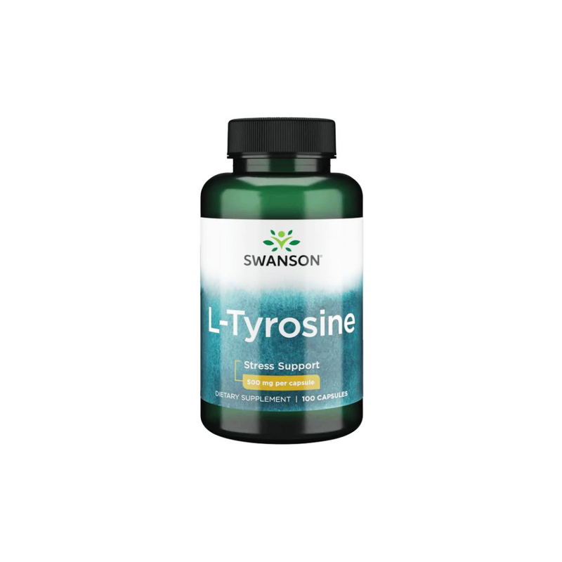 Swanson L-Tyrosine 500mg / 100 capsules