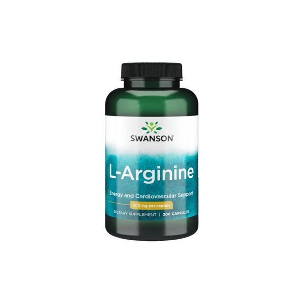 Swanson L-Arginine 500 mg / 200 capsules