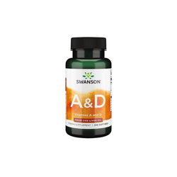 Swanson Vitamin A & D, 250 capsules