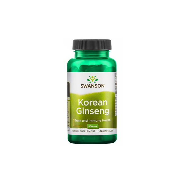 Swanson Korean Ginseng 500 mg / 100 capsules