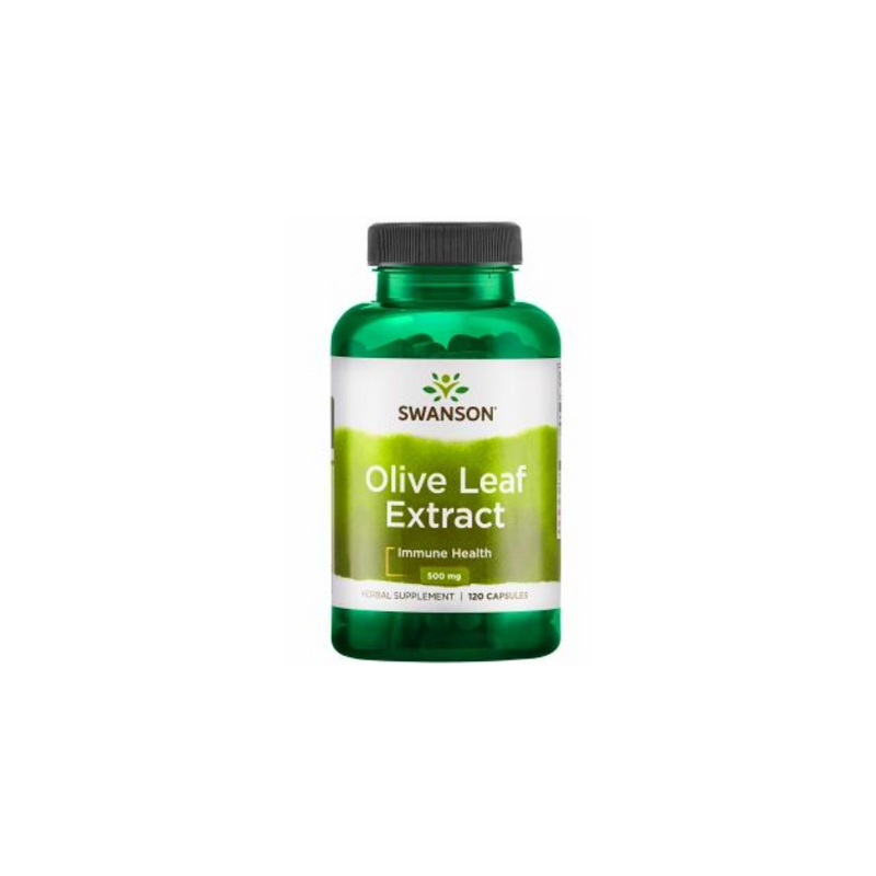 Swanson Olive Leaf Extract 500 mg, 120 capsules