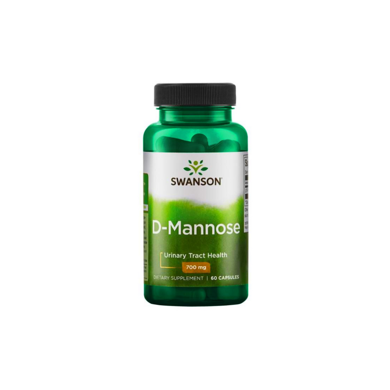 Swanson D-Mannose 700 mg / 60 capsules