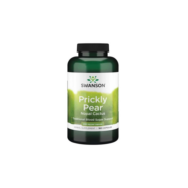 Swanson Prickly Pear 650 mg, 180 capsules