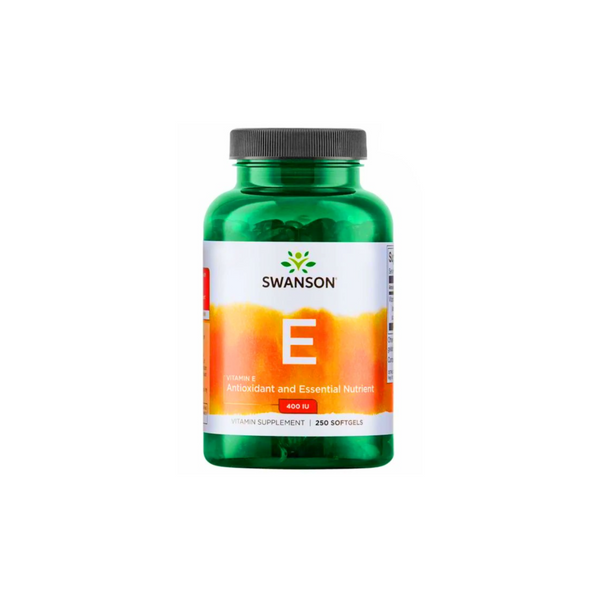 Swanson Vitamin E Natural Tocoferol 400 IU / 250 capsules