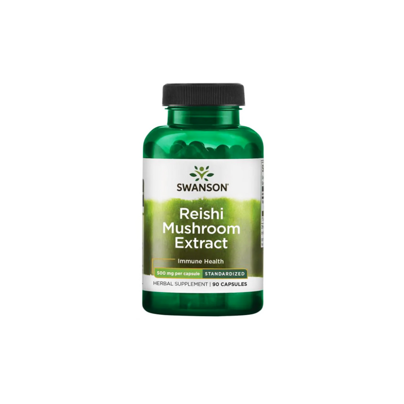 Swanson Reishi Mushroom Extract 500 mg / 90 capsules