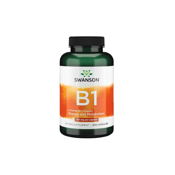 Swanson Vitamin B1 100 mg / 250 capsules