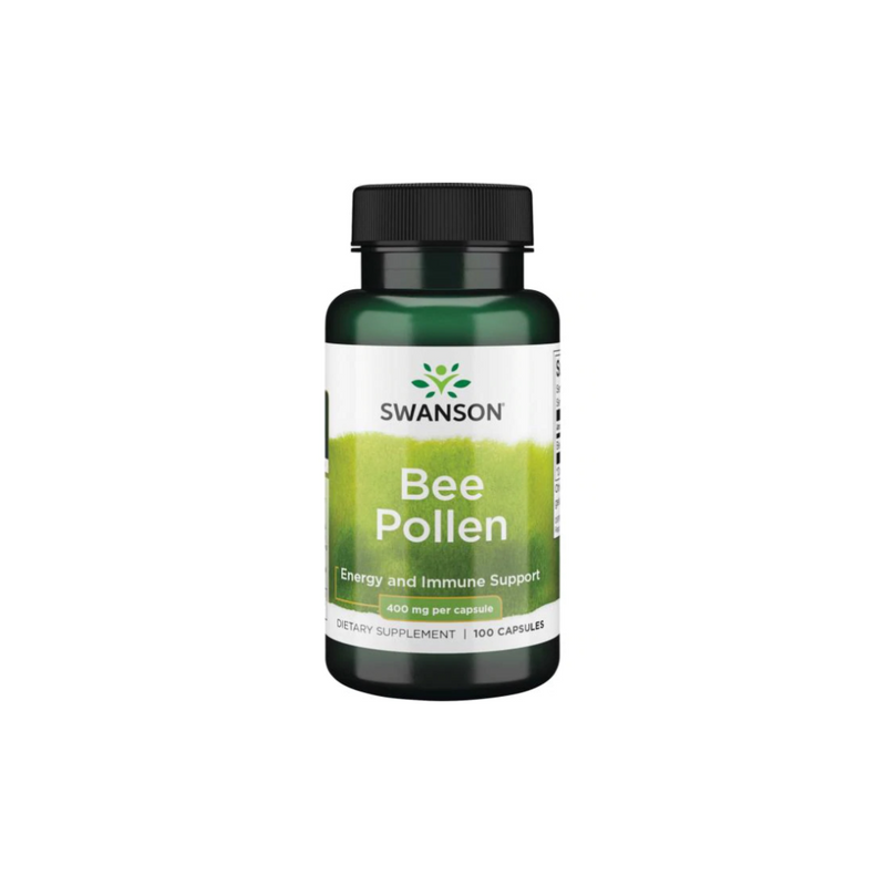 Swanson Bee Pollen 400 mg / 100 capsules