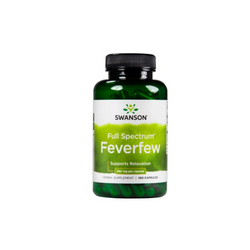 Swanson Full Spectrum Feverfew, 100 capsules