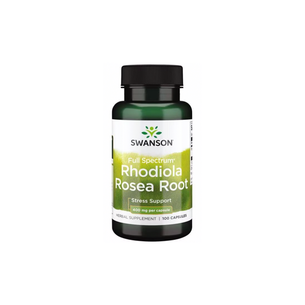 Swanson  Rhodiola Rosea Root 400 mg, 100 capsules