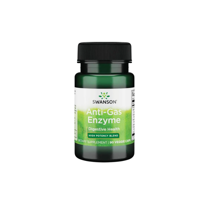 Swanson Anti-Gas Enzyme, 90 vegetarian capsules