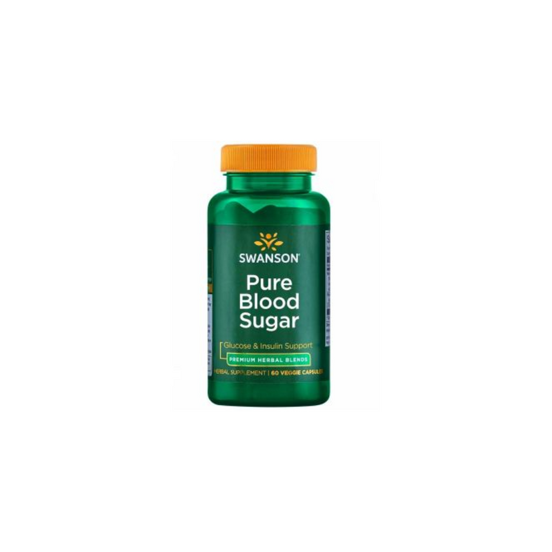 Swanson Pure Blood Sugar Complex Glucose & Insulin Support, 60 capsules