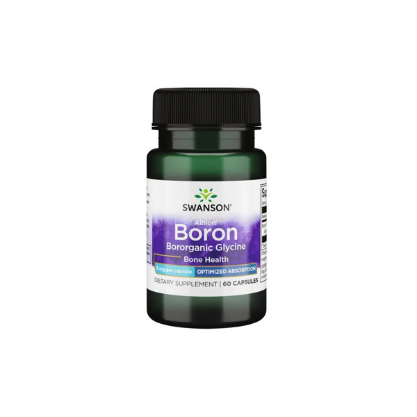 Swanson Boron Bororganic Glycine 6mg / 60 capsules