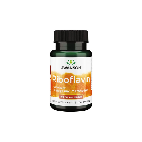 Swanson Vitamin B2 - Riboflavin 100 mg / 100 capsules