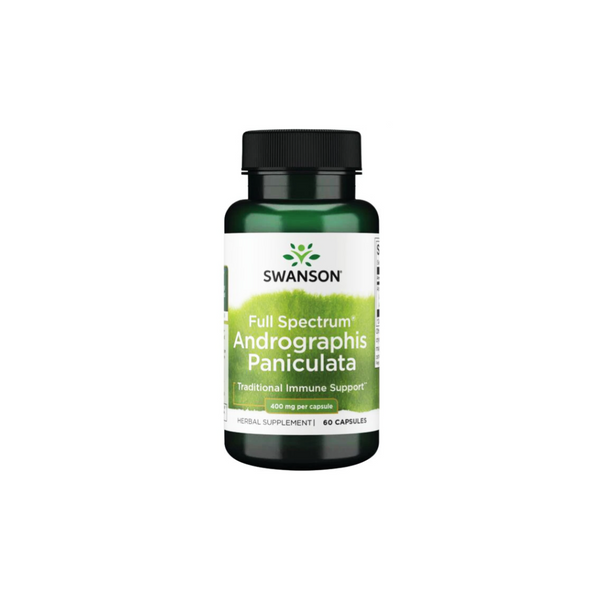 Swanson Full Spectrum Andographis 400 mg / 60 capsules