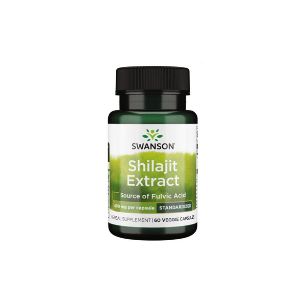 Swanson Shilajit Extract 400 mg / 60 capsules